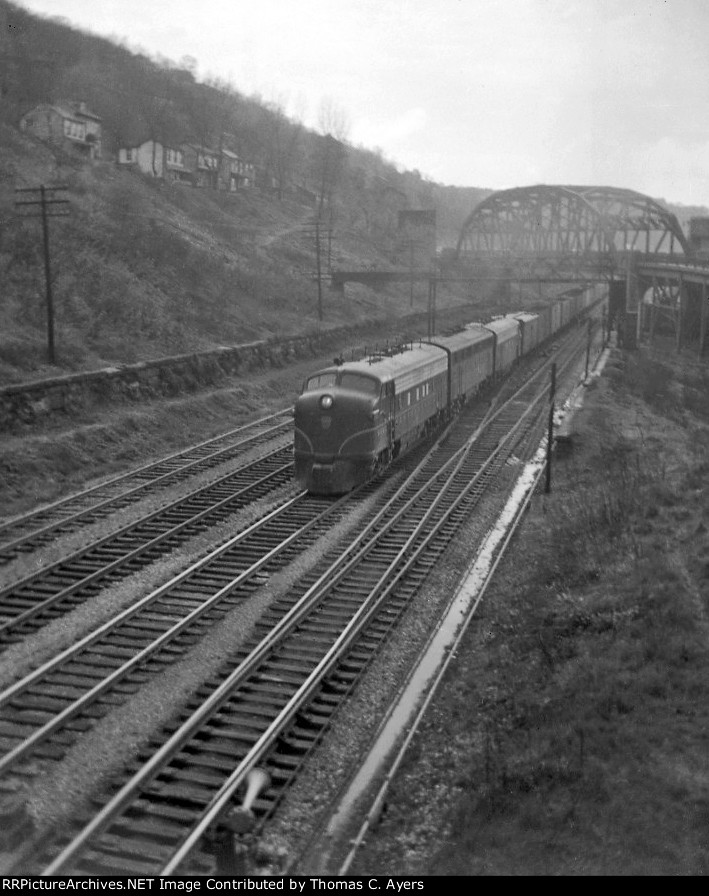 PRR 9687, EF-15A, 1953